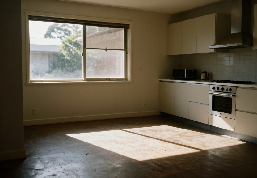 Clean kitchen bench in Melrose Park after ant control treatment